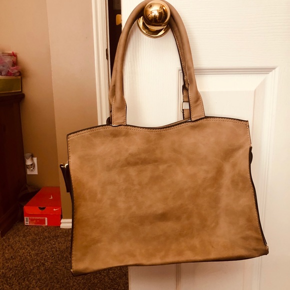 Bueno Tan Faux Suede Purse - Picture 2 of 8